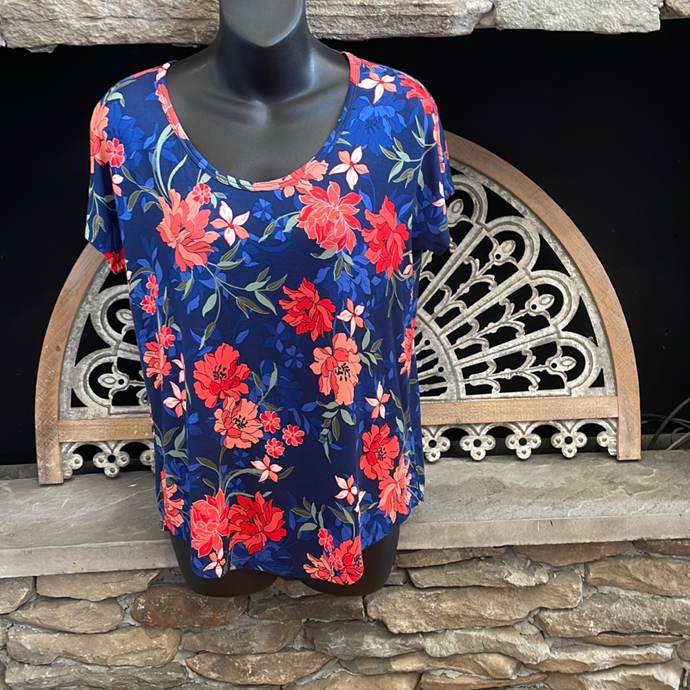 Lands’ End Women’s pullover jersey top size XS & S NWT